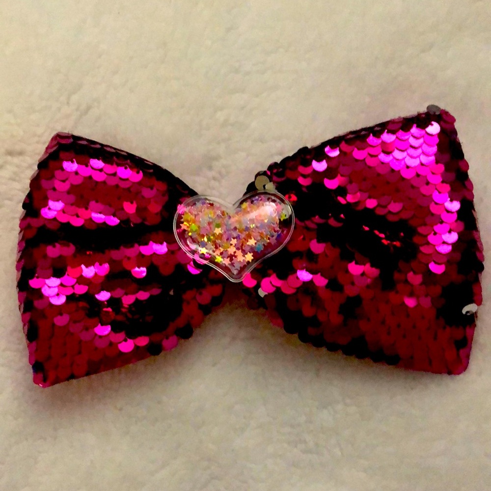 2 for $8 Gorgeous pink bow for girls large size